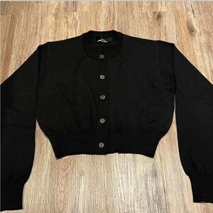 100% wool Comme des Garçons vintage Japanese cardigan